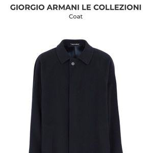 Giorgio Armani “Le Collezioni” coat